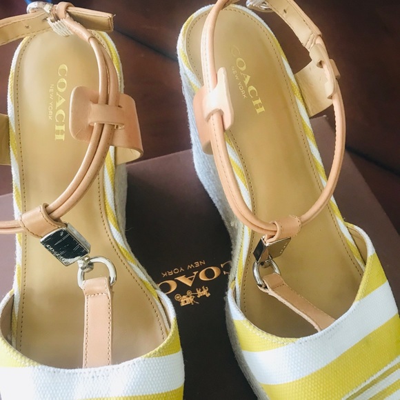 Coach Wedge Sandals - Picture 5 of 9